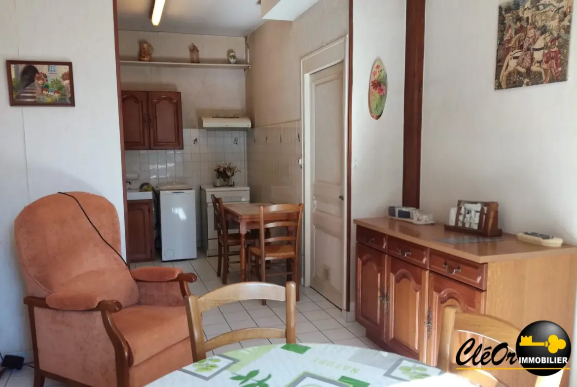 Charmante maison de ville à vendre à Saint-Jean-de-Losne, proche de la Saône 