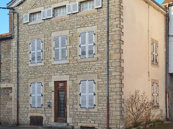 Charmante maison de ville à vendre à Saint-Jean-de-Losne, proche de la Saône