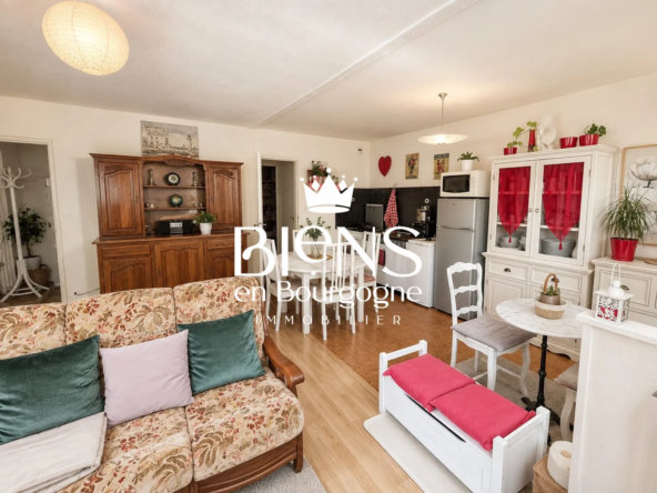 Bel appartement T2 lumineux de 60 m² à Beaune dans résidence avec ascenseur
