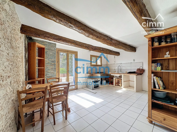 Maison de village à Villes-sur-Auzon - 48,30 m² avec cave, proche Mont Ventoux