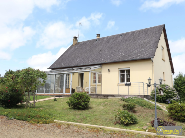 Pavillon de campagne avec grands espaces et garage neuf à vendre en Normandie