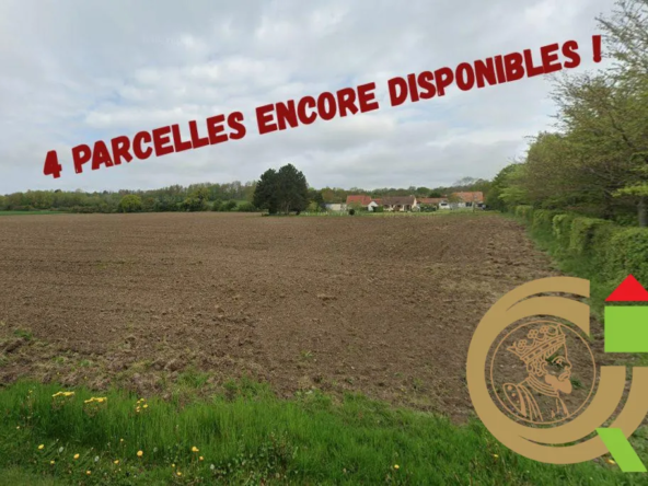 Terrain constructible à Montreuil-sur-Mer – Excellente localisation et viabilisation complète