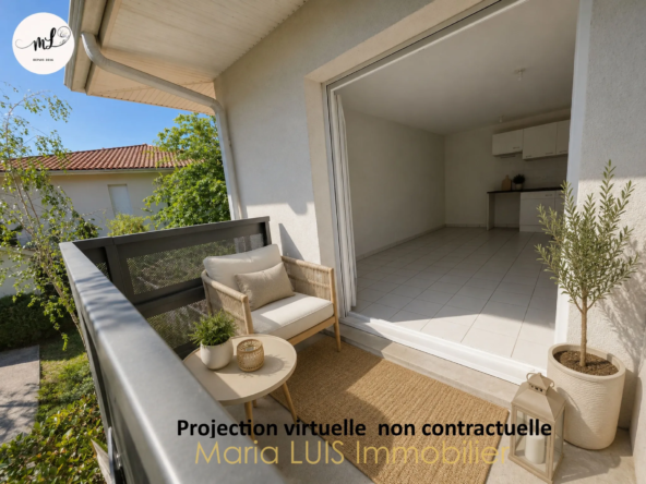 Appartement Type 3 avec deux places de stationnement à Martignas-sur-Jalle