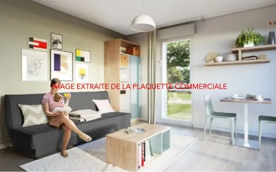 Studio neuf à Thionville (57100) dernier étage avec avantages inclus, livraison 2027