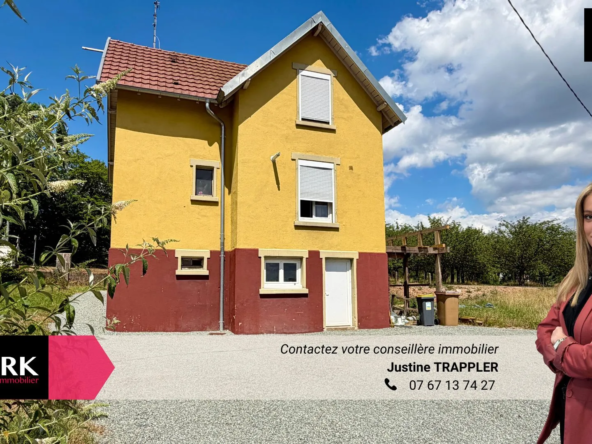 Maison individuelle de 55 m² avec terrain à Offemont, proche Belfort