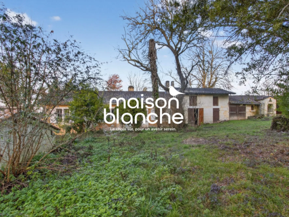 Maison à Rénover de 100 m² avec Grand Terrain à Puisseguin, Proche Saint-Émilion