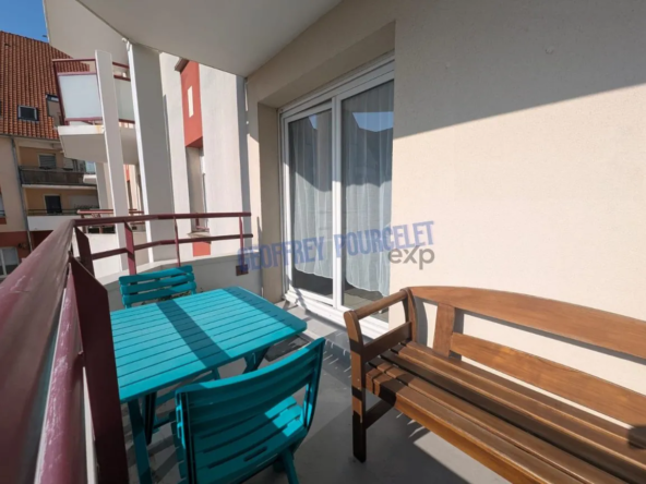 Appartement à vendre à Berck-sur-Mer avec balcon, parking et proximité de la plage
