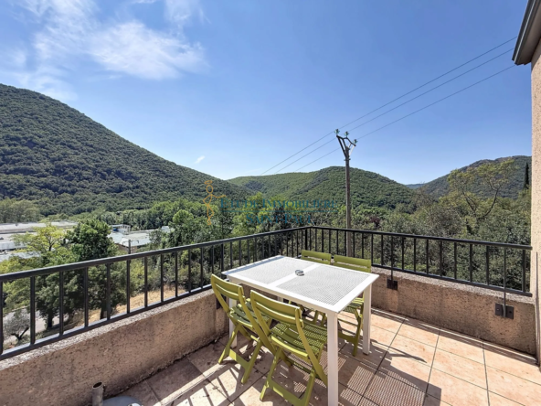 Appartement T3 à vendre à Avène avec terrasse et vue panoramique