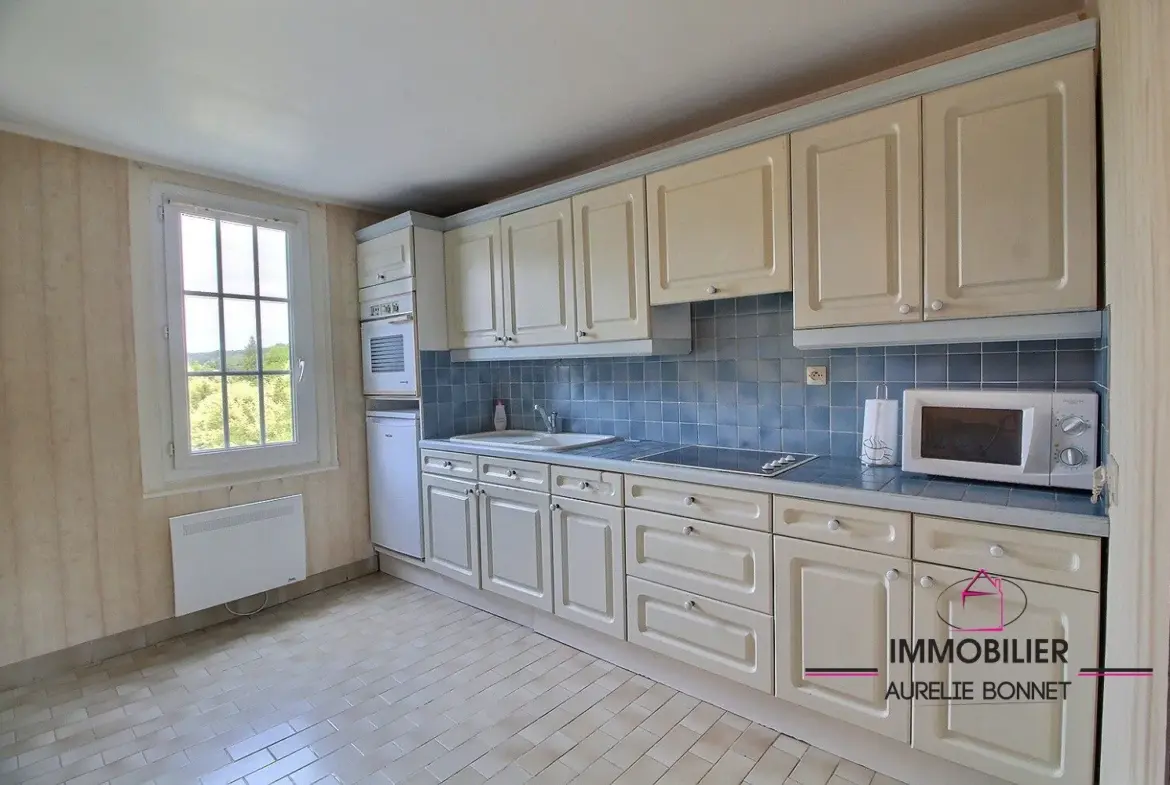 Appartement duplex lumineux avec cachet ancien au centre de Lisieux 