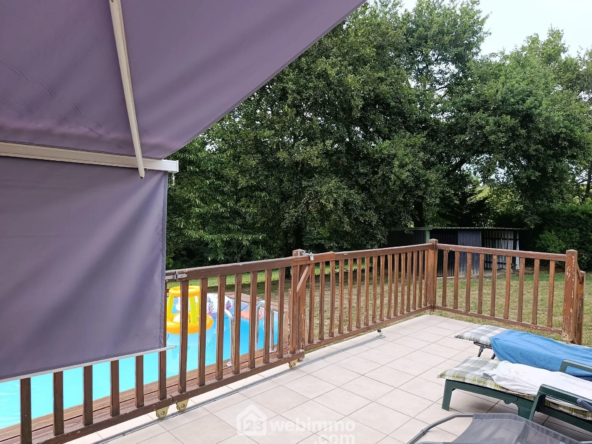 Maison récente avec piscine et grande terrasse à Hagetmau - 110 m²