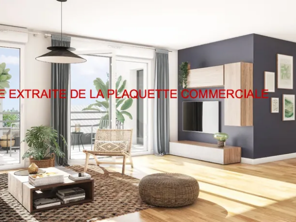 Appartement neuf 3 pièces avec balcon à Toulouse - livraison 2027