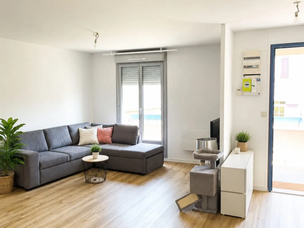 Appartement 3 pièces à vendre à Terranjou avec balcon et parking sécurisé