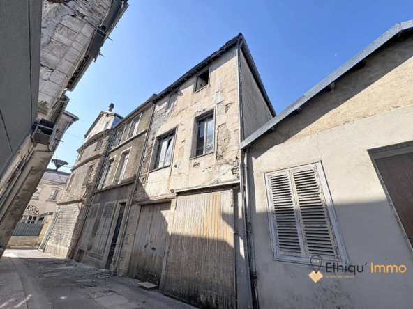Immeuble à rénover en centre-ville de Bar-sur-Aube avec potentiel exceptionnel