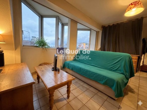 Studio de 25 m² à vendre au centre d'Aix-les-Bains, idéale pour investisseur