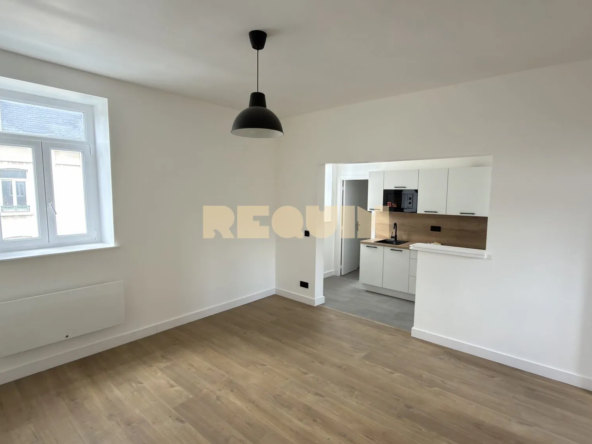 Bel appartement T2 rénové de 44,40 m² à Lille Wazemmes