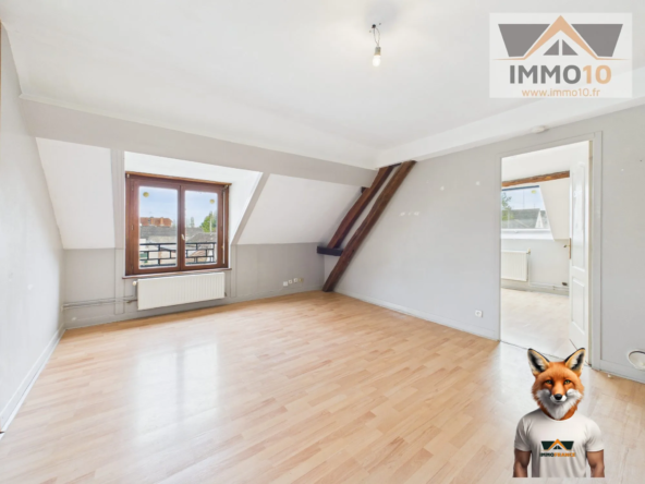 Appartement T2 à Troyes avec deux places de stationnement et charges incluses