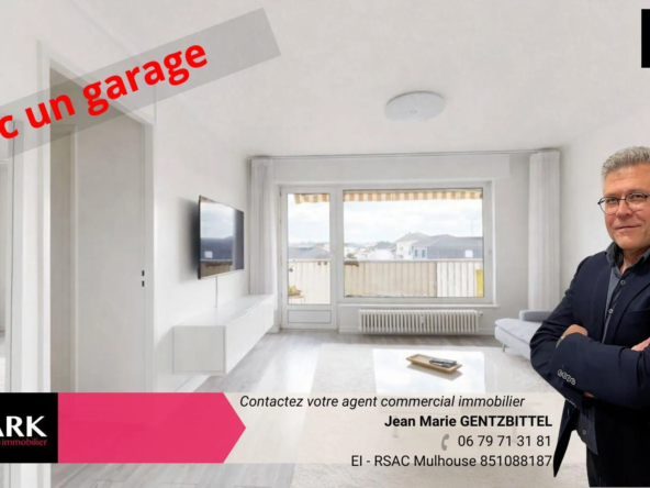 Appartement T4 lumineux de 85 m² avec balcon, cave et garage à Kingersheim
