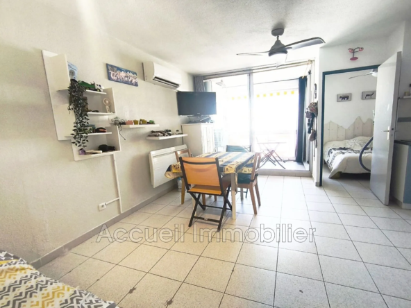 Appartement T1 à Le Grau du Roi proche plage avec loggia et sécurité