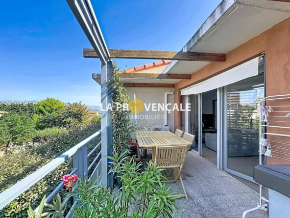 A vendre appartement T2 à Trets avec terrasse et parking en résidence calme