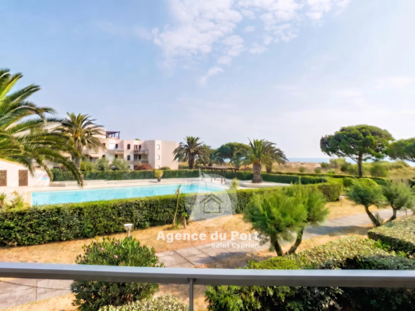 Appartement T2 à vendre avec vue mer à Saint-Cyprien