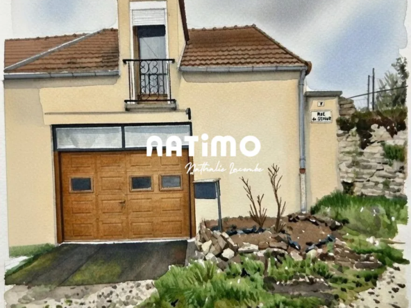 Maison à vendre à Venarey-les-Laumes avec grand terrain de 1267 m²