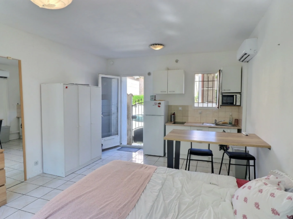 Studio de 25 m² avec jardin privé à Montpellier – Rentabilité 6,85 %