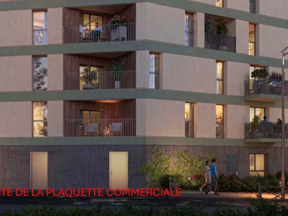 Appartement neuf 2 pièces avec balcon à Saint-Jean-de-Braye - Livraison 2027