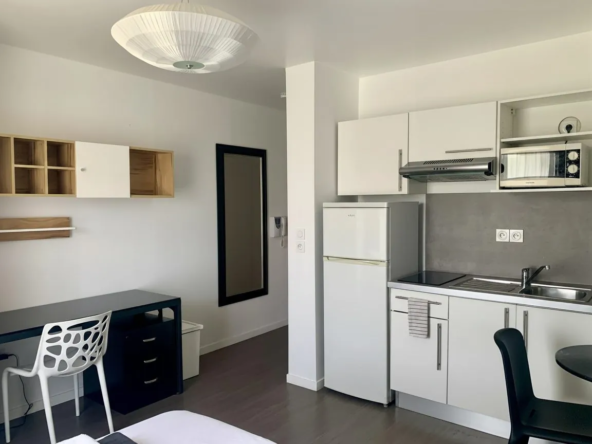 Studio meublé en résidence étudiante à Saint-Herblain – Investissement sécurisé