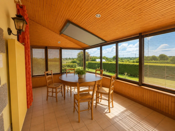 Maison néo-bretonne avec grand terrain à Pédernec - 113 m², 3 chambres