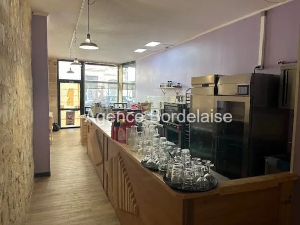 Fonds de commerce pâtisserie, chocolaterie et salon de thé à Bordeaux centre