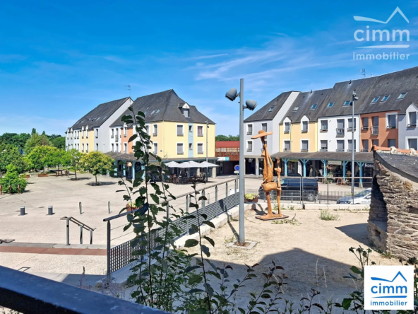 Appartement T3 avec balcon au cœur de Saint-Erblon