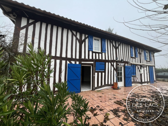 Maison de village à Luglon avec jardin et garage dans le Parc des Landes de Gascogne
