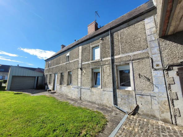 Maison de village à rénover avec potentiel à proximité d'Avesnes-sur-Helpe