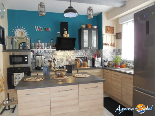 A vendre maison de village rénovée de 90 m² à Port-la-Nouvelle