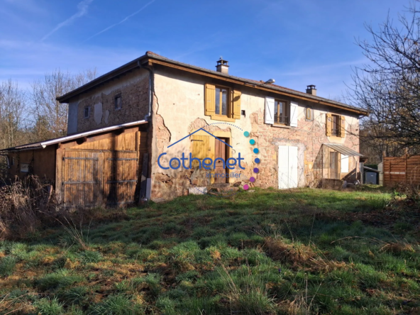 Maison à rénover avec grand terrain à Cours - Potentiel exceptionnel