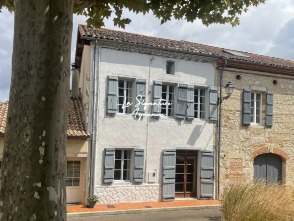 Maison de village de 185 m² avec 4 chambres, jardin et garage dans le Tarn-et-Garonne