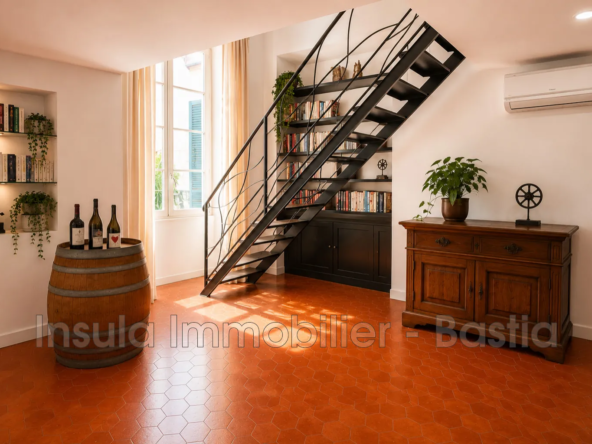 Charmant appartement duplex de 70 m² au cœur de Bastia, proche du Vieux-Port