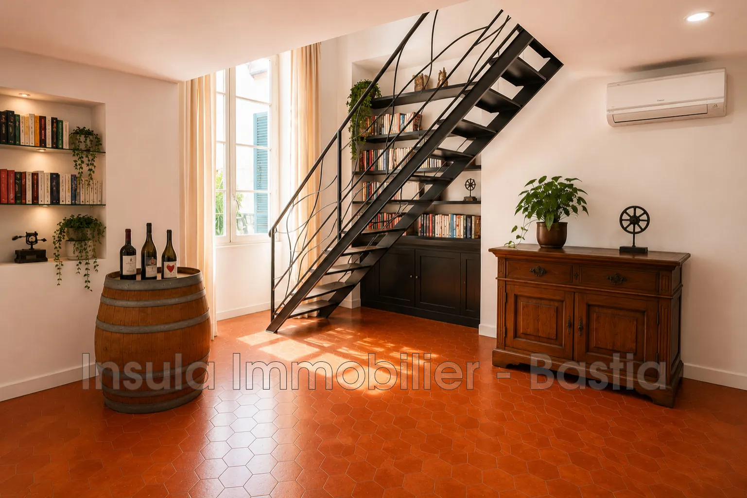 Appartement duplex de 70 m² au centre de Bastia avec balcon et charme atypique