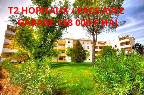 Appartement T2 avec loggia et garage à Montpellier Nord - Carré des Pins