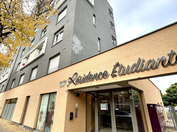 Studio meublé à Strasbourg, investissement sécurisé et locatif, proximité Meinau
