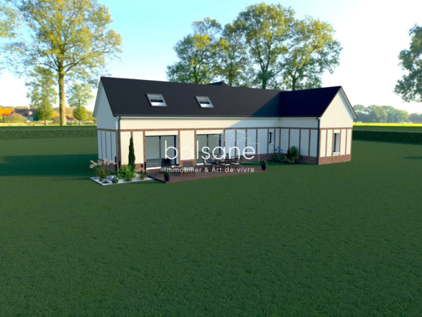 Terrain constructible de 6 226 m² dans un cadre privilégié sur les Monts du Roumois