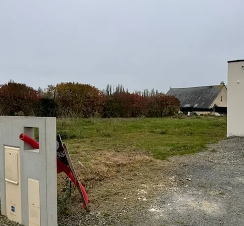 Terrain constructible de 590 m² à Chateaubourg – Vente terrain viabilisé