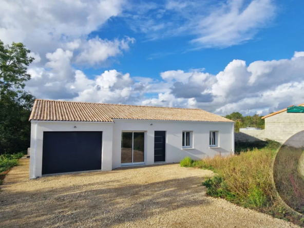Maison neuve à vendre à Nanteuil avec grand terrain et excellente isolation énergétique