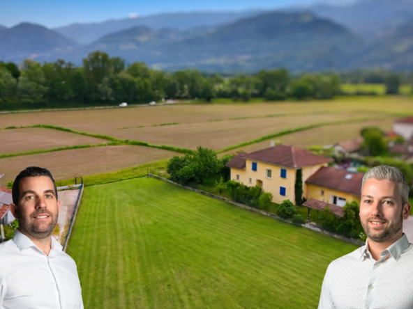 Terrain constructible de 404 m² à Crolles, vallée du Grésivaudan