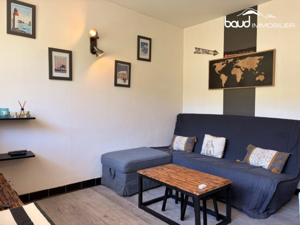 Appartement T2 meublé à Villard-de-Lans avec cave et parking proche centre