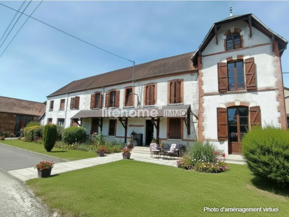 Opportunité exceptionnelle : bâtisse ancienne de 580 m² avec terrain constructible à Parsac