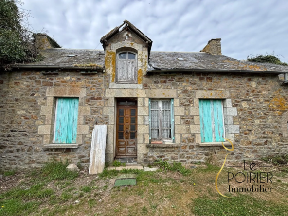 Longère en pierre à rénover à Lamballe-Armor avec grand terrain