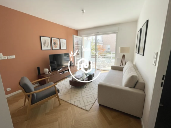 A vendre appartement T2 de 40 m² avec terrasse à Tours