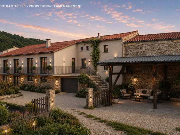 Maison avec dépendances, vue dégagée et potentiel à Orbeil