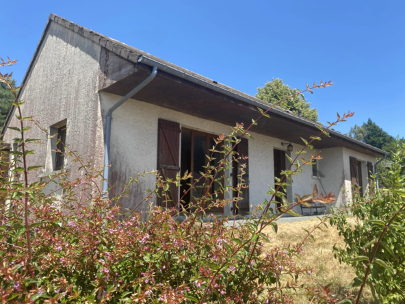 Maison à vendre à Saint-Hilaire-les-Courbes avec jardin arboré et plain-pied
